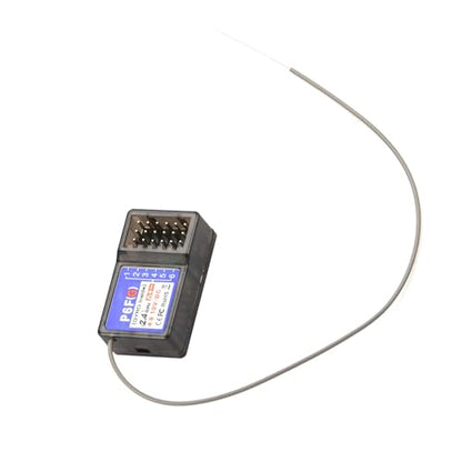 ZEZEFUFU Plastic P6FG Receiver 2.4G 6 Channel Receiver with Gyro for RC X6 Transmitter Remote Controller