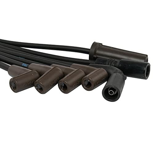 TRQ Ignition Spark Plug Wire Kit Set | For GM Pickup Truck SUV Van V6 4.3L - style: IWA69023