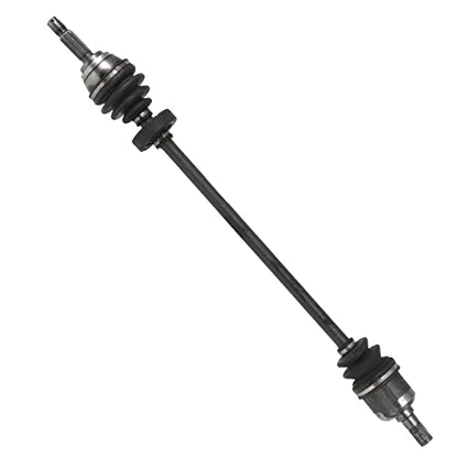 Detroit Axle - Front Left CV Axle Assembly Replacement for Hyundai Elantra | Mitsubishi Mirage Summit Cordia Dodge Plymouth Colt - size: 46_AX/Single