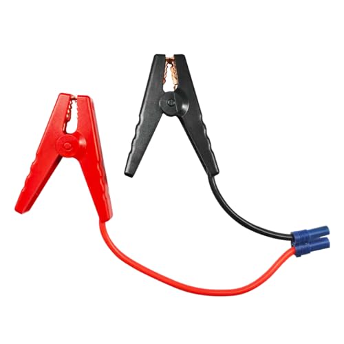 LAINLOY 1PC EC5 Car Jumper Starter Cable with Battery Clamps, 10 AWG Wire | 12V Car Jumper Cable Alligator Clip to EC5 Connector, Portable Emergency Automotive Jump Starter Battery Booster Cables - size: 1PC