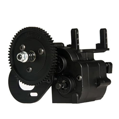 RC Crawler Transmission for Axial for Wraith AX10 for SCX10 1/10 RC 4WD Metal AX2 Transmission Box 2 Speeds Gearbox RC Crawler Upgrade Parts(Transmission Box) - color: Transmission Box