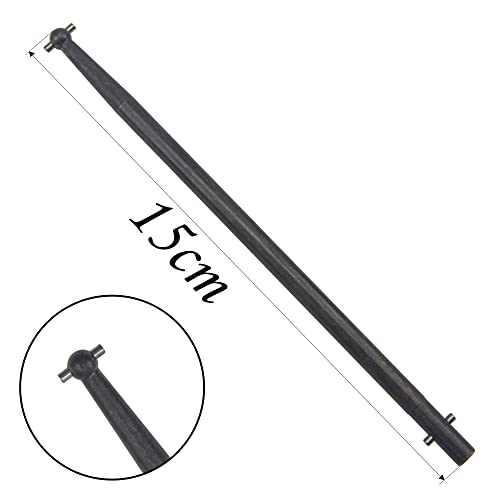 RC Electric Roto Starter E-Start Backplate Power Back Cover 11011 & Drill Start Wand Power Starter Shaft Rod Pin End 11003 for 1/10 HSP HPI Vertex VX 16/18/21, CXP SH 18/21 Engines (Hole Centers 27mm)