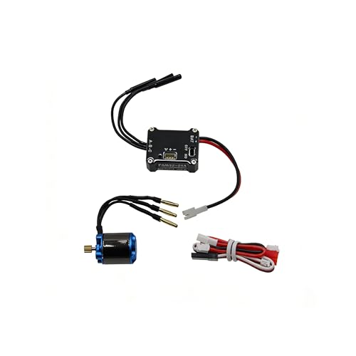 Brushless ESC & External Rotor Set for Axail SCX30 | Durable Rust-Resistant Rock Crawler Upgrade Parts,Easy to Install,1/30 Upgrades
