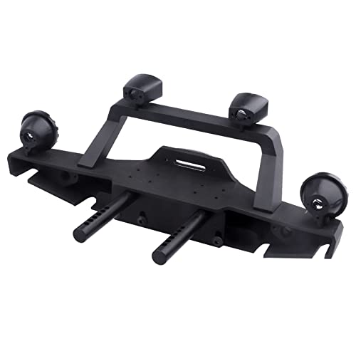 Metal Bumper Mount Set & RC Car Body Clips w/Pull Tabs for TRX-4 Axial SCX10 SCX10 II 90046 SCX10 III AXI03007