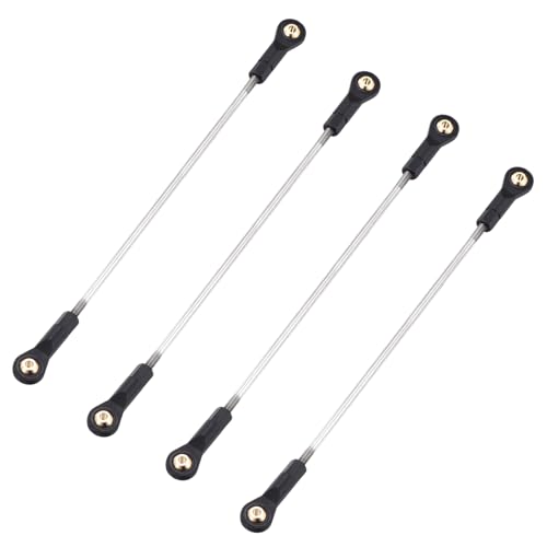 MECCANIXITY 2Pcs Adjustable Turnbuckles Camber Links, 164-174mm Turnbuckle Rod Steering Servo Linkage with M3 Ball Head Rod Ends for RC Car Replace Parts DIY - size: 164-174mm
