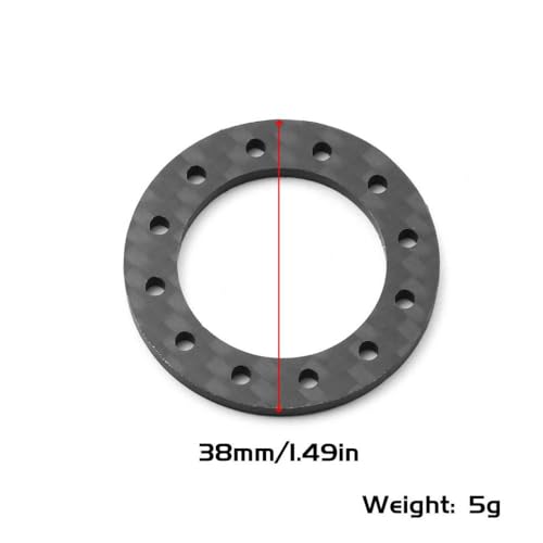 Carbon Fiber Slipper Clutch Disc Compatible with 1/10 Revo RC Cars
