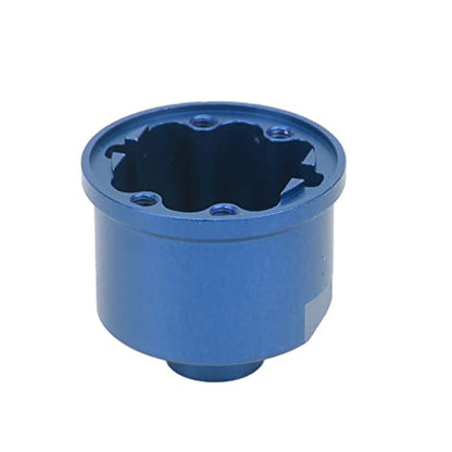 HUIOP Differential Case Made of Aluminum Alloy, Sturdy and Precise for Slash 4X4 RC Cars, Smooth Ride Lower Revs Higher Torsion, Easy to Install, RC Car Part (Dark Blue) - color: Dark Blue