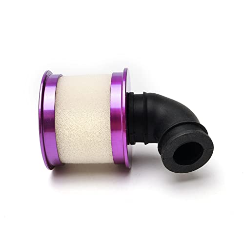RC Aluminum Air Filter for RC HSP Himoto Redcat 1:10 Buggy Truck Upgrade Parts (purple)