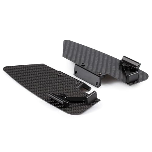 Carbon Fiber Boat Sliders Standard Sliders ESC Tray for RC Crawler 1/10 LCG Chassis Rails Power Wagon Cab Gspeed V3 V4 FS G-Shot (Boat Sliders A)