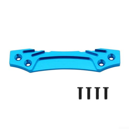 Aluminum Alloy Steering Knuckle Arms Set for TT02 1/10 RC Car, Metal Front Upright Upgrade Parts with Rich Accessories, Lightweight Rust-Proof Blue(F press plate) - size: F press plate