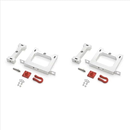 Compatible with WPL B14 B24 B16 B36 C14 C24 1/16 RC Truck Cars Upgrades Parts Accessories 2X Metals Rear Bumper Tow Hook RC Car Accessories