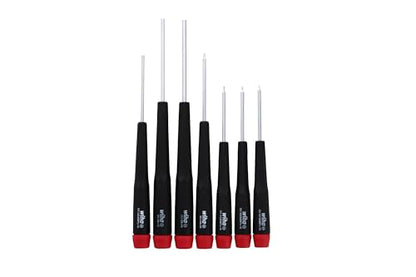 Wiha 26390 Screwdriver Set, Hex Metric With Precision Handle, .7 - 3.0mm, 7 Piece, original version, one size | .7-3.0mm, Original Version, One Size