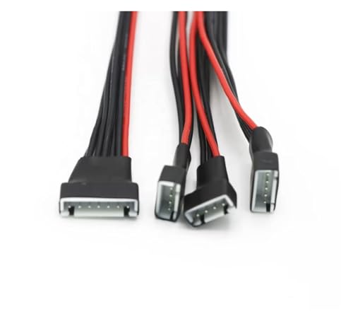 Jst-xh 2S 3S 4S 6S 20cm 22awg Silicone Wire Lipo Balance Wire Extension Charged Cable Lead Cord for RC Battery Parts Upgrade Replacement Use RC Car DIY Parts(2s) - size: 2s