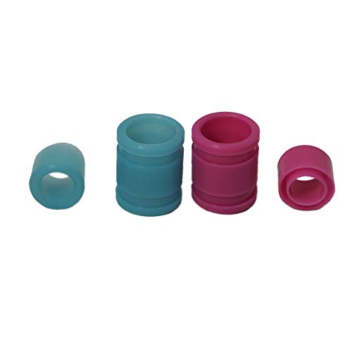 2Set ShareGoo Exhaust Pipe Tubing,Silicone Exhaust Extension Tube Compatible with HSP Traxxas Redcat 1/10 RC Nitro Car Buggy Truck