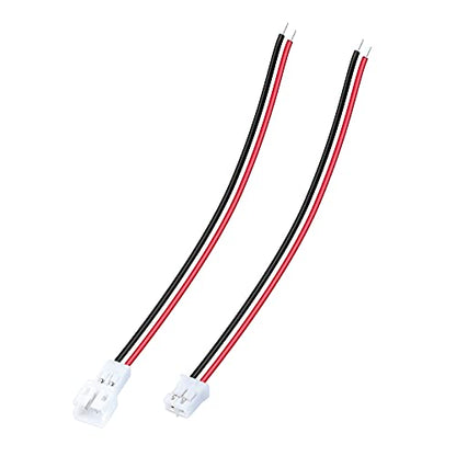 RC-Hub 10Set JST-PH 2.0 Male and Female Battery Connector Cable for 1/24 Axial SCX24 RC Crawler Car