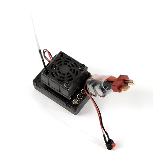 HAIBOXING 1/12TH Scale RC Cars Part Receiver, Brushless RC Truck Spare Parts Brushless ESC/Receiver with Cooling Fan Apply to 903A (T2500)