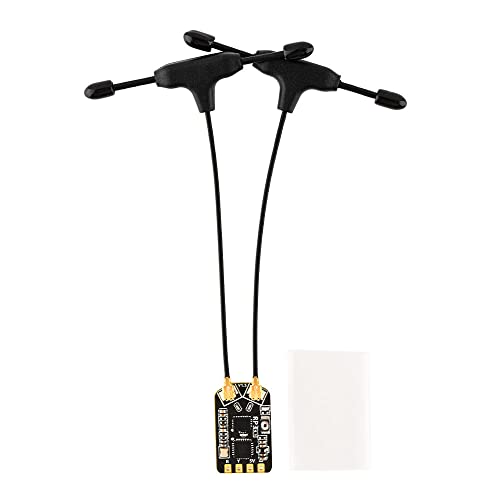 RadioMaster RP3 ELRS Receiver 2.4GHz ExpressLRS Nano Receiver FPV RX Module Receiver Long Range Low Latency for FPV Micro Drone Racing Drone Quadcopter