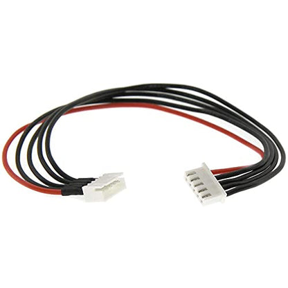 10pcs 4S 5Pins Balance Extension Cable JST-XH Connector Male to Female Plug RC Lipo Adapter with 5.9inch 22AWG Silicone Wire (4S 5Pins) - size: 4S 5Pins