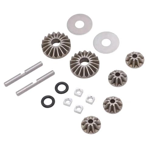 RC Cars Crawler Parts Compatible with ZD for Racing DBX07 MTX07 EX07 1/7 RC Car Steel Differential Bevel Gear Set Upgrade Parts Accessories