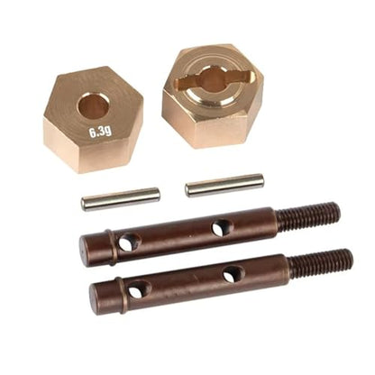 RC Car Transmission Shaft For Axial 1/18 For Capra For Unlimited For Trail Buggy For UTB18 12mm*7.5mm Wheel Hubs Hex Drive Shafts RC Crawler Car Upgrades Parts Accessories