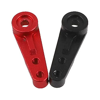 2Pack Vgoohobby Aluminum Alloy 25T Servo Horn 25Teeth Servo Saver Steering Arm for Standard Servo Motors Compatible with Traxxas TRX4 Axial SCX10 Tamiya 1/10 RC Crawler Car