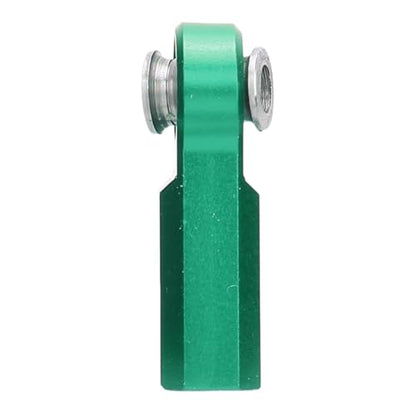 RC Link Rod End Ball Joint Head High Strength Alloy M4 Thread CW 7mm Diameter for 1/10 Scale Model Car Replacement Set of 4 Pieces (Green)
