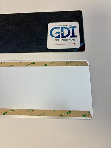 Protection Plates/Push Plates (Dark Brown, 4 x 18) - color: Dark Brown, size: 4 x 18