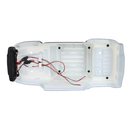 RC Car Body Shell Replacement for SCY16103 16103PRO 1/16 4WD Truck with Quick Release Pins (White) - color: White