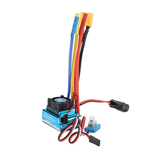 120A RC Brushless ESC and with Programmable Features 9th Acceleration XT60 Plug Ideal for 10 and 8 RC Car Enthusiasts and Hobbyists
