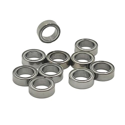 Fancyes 10Pcs 1/14 1/16 Sealed Bearing Kits RC Car Ball Bearing for M163 14303 14209