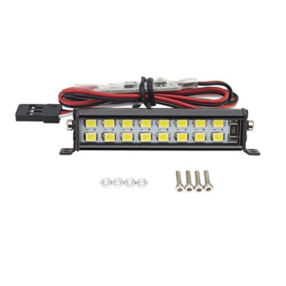 DKKY RC Roof Light Bar - 16 Lights for Traxxas TRX4, Axial SCX10, D90, CC01 1/10 RC Crawler Upgrade Parts