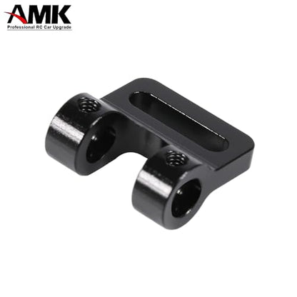 AMK Aluminum Modular Fairlead 4.5mm Tube for Tow Winch Rope 1/10 Scale Bumper Mount Accessories for RC Crawler Axial SCX10 Element Enduro Gen7 Gen8 TRX6 TRX4 Upgrades (Black) - color: Black