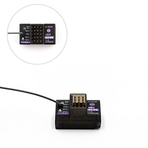 Flysky INr4-GYB 2.4G AFHDS3 Protocol RC Receiver Built-in Gyroscope | For NB4 and NB4 PRO Remote Controller