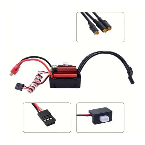 2845 Brushless Motor Compatible for 35A ESC RC Car Power Combo | For 1/12 1/14 1/16 Off-road / Buggy RC Car(3100KV 35A Combo) - color: 3100kv 35a Combo