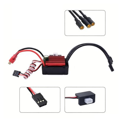 2845 Brushless Motor Compatible for 35A ESC RC Car Power Combo | For 1/12 1/14 1/16 Off-road / Buggy RC Car(1pcs program Card) - color: 1pcs Program Card