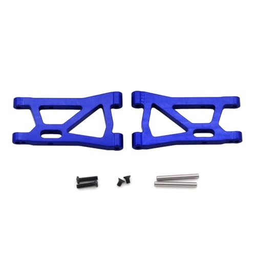 for Buggy for Remo for Hobby Smax 1631 1635 1651 1655 1/16 Metal for Swing Arm Axle Mount C Base Steering Group Cup RC Car Upgrade Parts RC Car Parts(Blue,Swinging arm) - color: Blue, size: Swinging arm