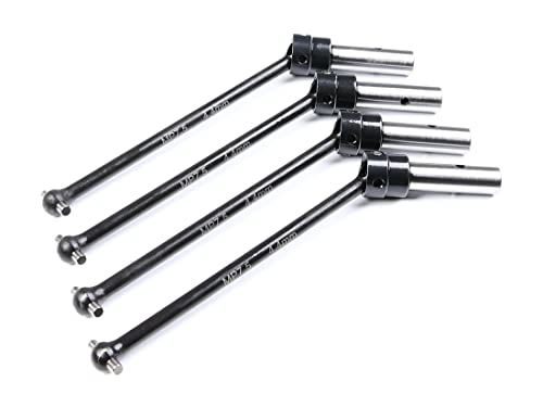 GTBRacing Kyosho MP7.5 Front and Rear Steel Metal Driveshaft Universal Dogbones Set (4pcs/Set) | Steel MP7.5 Drive Shaft