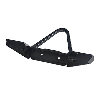 RCLIONS Metal RC Front Bumper with LED Lights Shackles for TRX4, SCX10-ii 1/10 RC Crawler Car