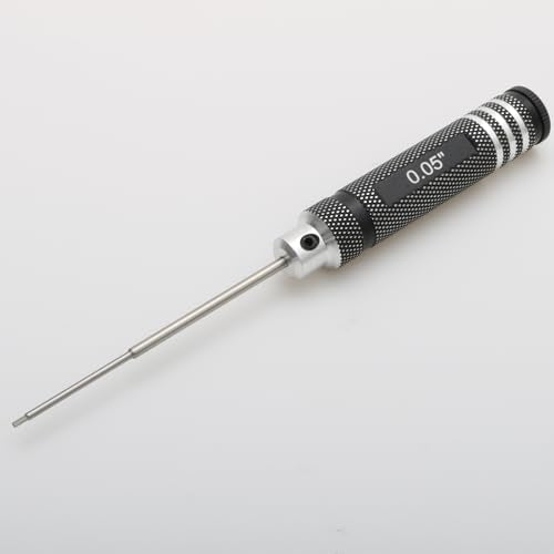 SAE Hex Key Screwdriver Set - 4-Piece Straight Handle Driver 0.05"/5/64"/1/16"/3/32" Hand Steel Allen Wrench Repair Tool for Hobby/RC/Drone/Model Aircraft Maintenance - color: 4pcs Kit
