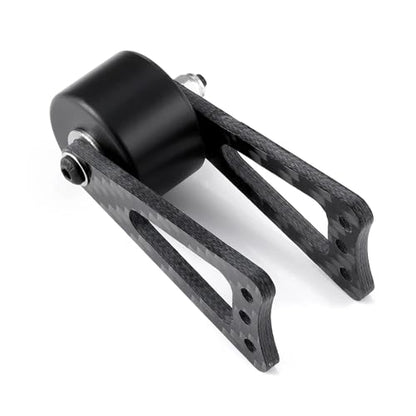 RC Car Upgrade Parts for Tamiya for Lunch Box 1/12 RC Monster Truck Alu Alloy Carbon Fiber Adjustable Rear Stabilizer Bar Wheelie Kit Replacement Parts