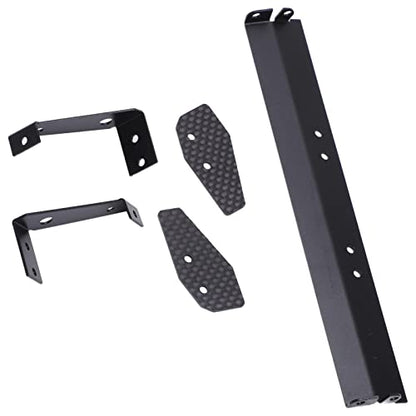 RC Rear Spoiler Wing, Aluminum Alloy RC Car Rear Wing Mounting Set for 1/10 RC Spoiler