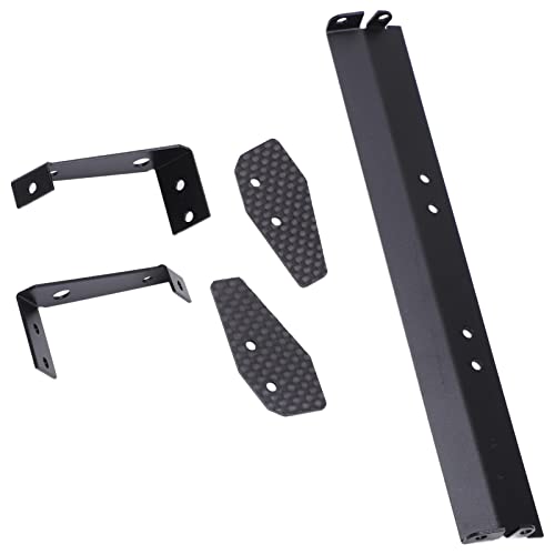 RC Rear Spoiler Wing, Aluminum Alloy RC Car Rear Wing Mounting Set for 1/10 RC Spoiler