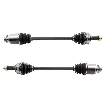 TRQ Rear Driver and Passenger Side CV Axle Assembly Set 2 Piece Compatible with 2003-2005 Honda Pilot 2006-2008 Pilot All Wheel Drive - style: CSA33047