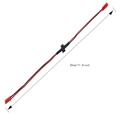 3Pairs RC Models JST Extension Cable Magnetic Snap-on for RC Cars, Planes, Drones, and Other DIY Models (JST Extension Cable)