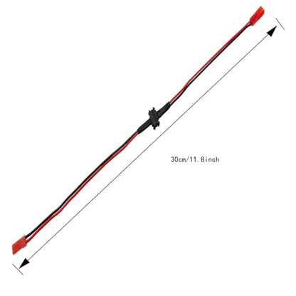 3Pairs RC Models JST Extension Cable Magnetic Snap-on for RC Cars, Planes, Drones, and Other DIY Models (JST Extension Cable)