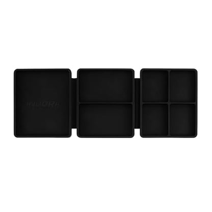 INJORA Portable Tri-Fold Silicone Tool Tray, Parts Tray (108x88mm)
