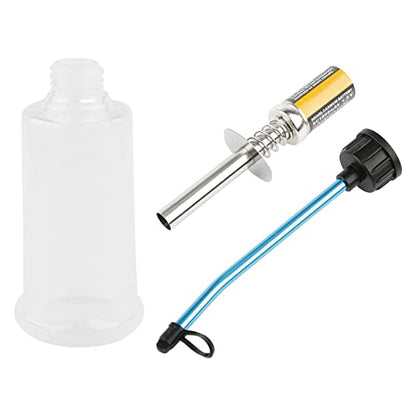 Nitro Starter Glow Plug Igniter Charger Screwdrivers Wrench Fuel Bottle Tools Combo for Nitro Powered 1/8 1/10 RC Car Buggy Truck HSP Redcat Traxxas etc