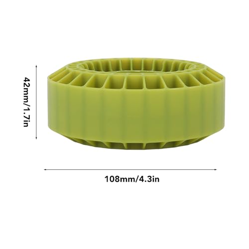 1.9Tire Inserts Silicone Rubber Insert Foam, Silicone Insert Foam Fit 1.9 Wheel Tires, Silicone Tire Inserts Fit Wheel Tires 1/10 Crawler Accessories Red (OD Green) - color: Od Green
