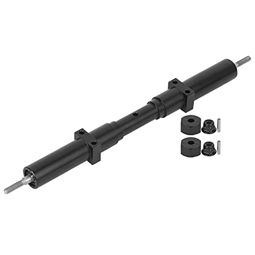 1/10 RC Wheel Axle, 6.6in RC Trailer Rear Axle, Metal Unpowered RC Car Rear Axle for 1/10 RC Tractor Truck Tank Trailer Flatbed Trailer Rear Axle