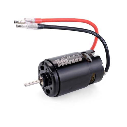 550 12T Brushed Motor 80A Pro ESC Set for 1/10 RC Truck Car Traxxas Trx4 Arrma Bronco Granite Senton Typhon 4×4 Redcat Axial HPI Axial SCX10 II III Redcat Gen7 Gen8 V2 RC4WD D90（12T）